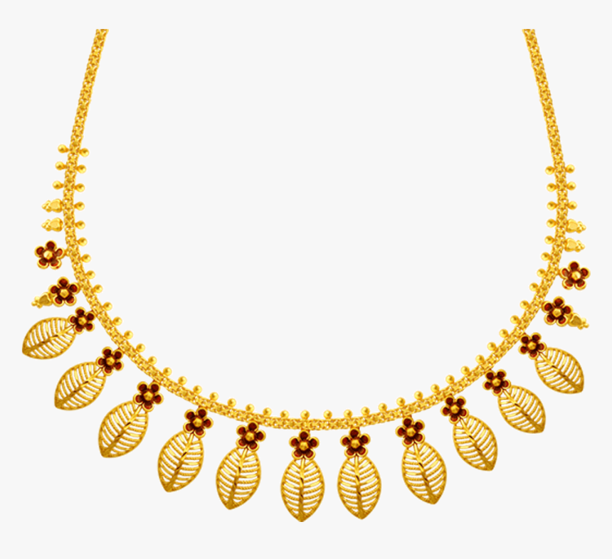 22k Gold Necklace Png Free Download - Necklace, Transparent Png, Free Download