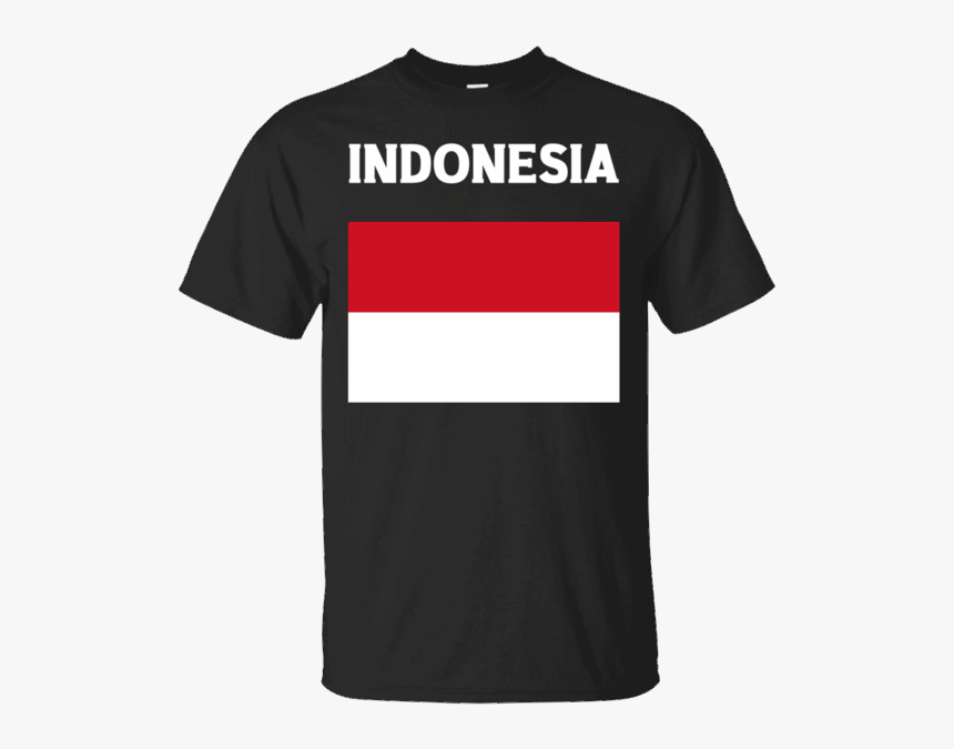 Indonesia T Shirt Indonesian Flag Tee Shirt Https - Active Shirt, HD Png Download, Free Download