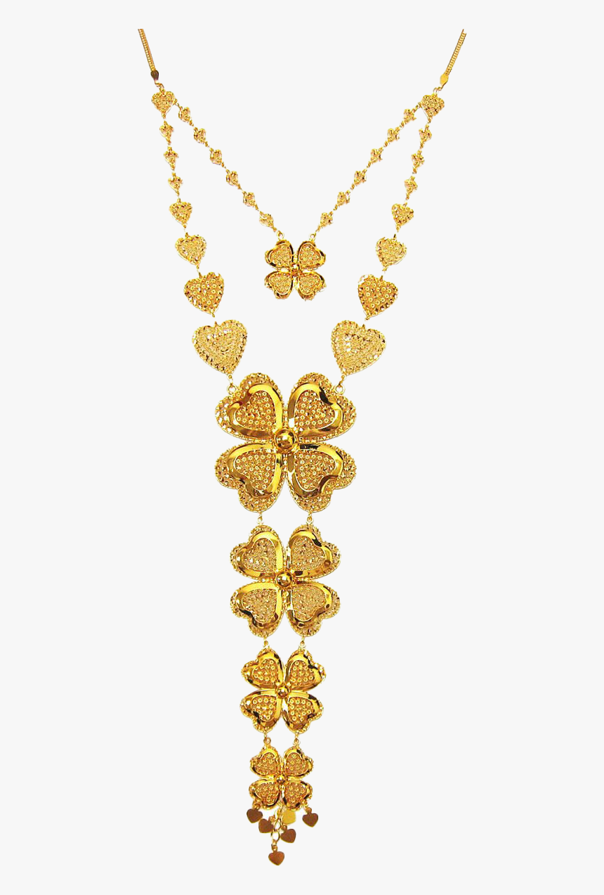 22k Gold Necklace Png Pic, Transparent Png, Free Download