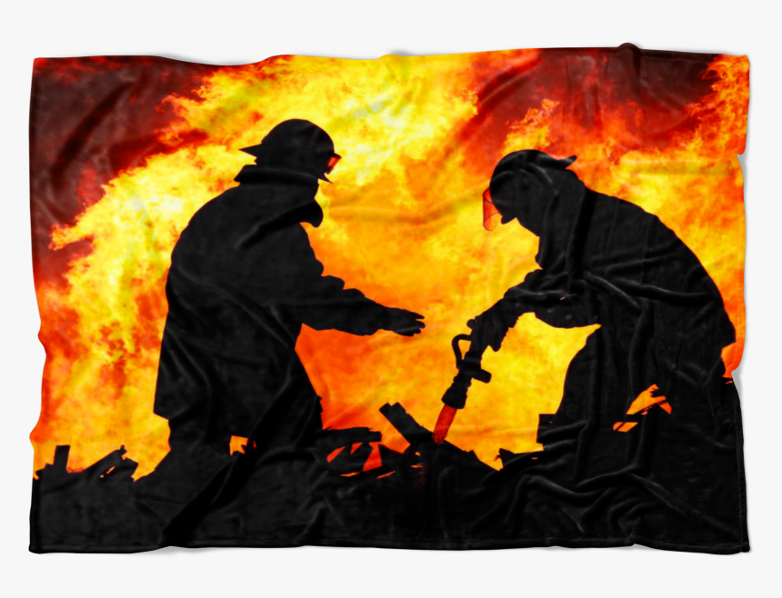 Putting Out The Fire Firefighter Blankets - Fire Insurance, HD Png Download, Free Download