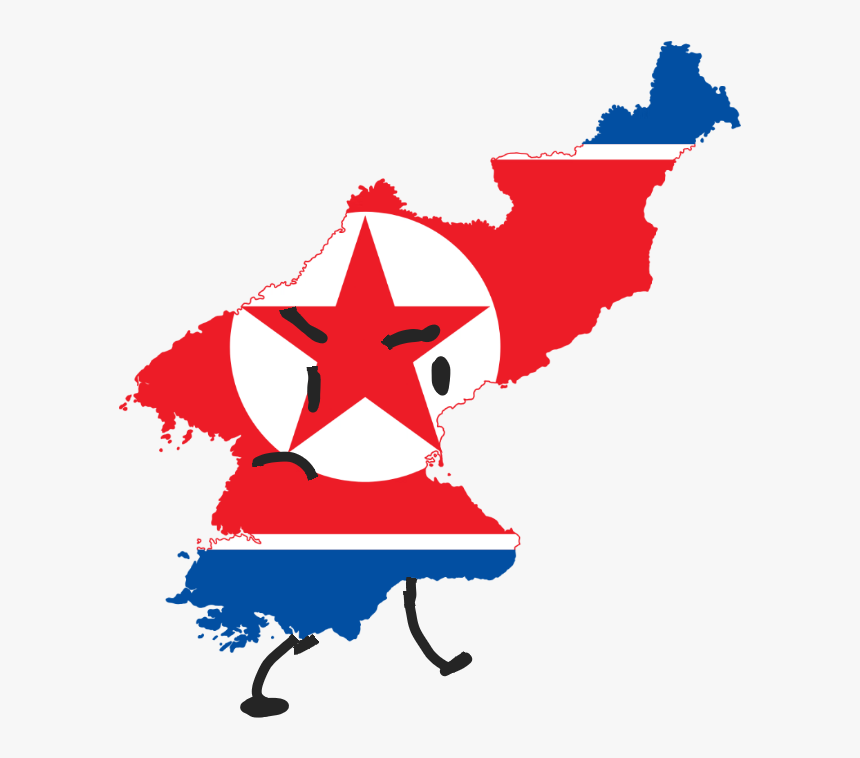 North Korea Clipart Png - North Korea Flag Country, Transparent Png, Free Download