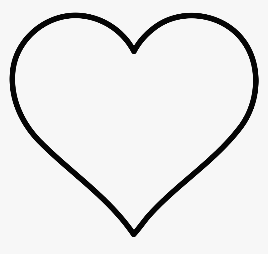 Black And White Heart Area Pattern - Heart, HD Png Download, Free Download