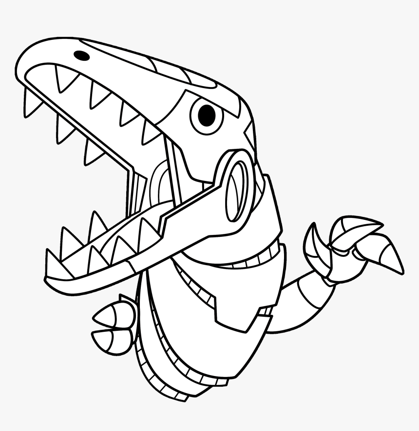 D Bot Squad Coloring Book, HD Png Download - kindpng