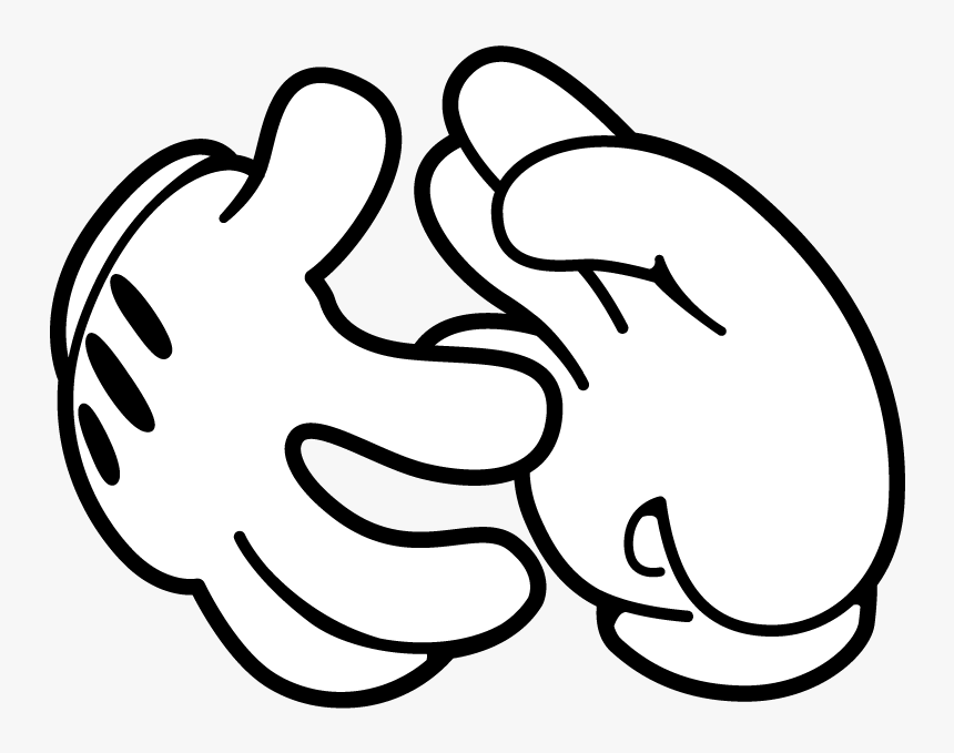 Transparent White Gloves Png - Mickey Mouse White Gloves Png, Png Download, Free Download