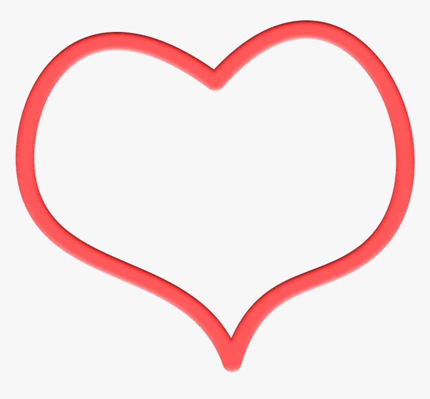 Transparent Drawn Red Heart Clipart - Heart Transparent Inside, HD Png Download, Free Download