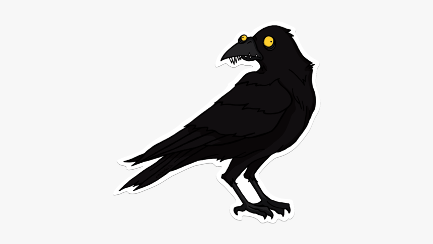 Crow Cartoon Png - Crow Hd Png Cartoon, Transparent Png, Free Download