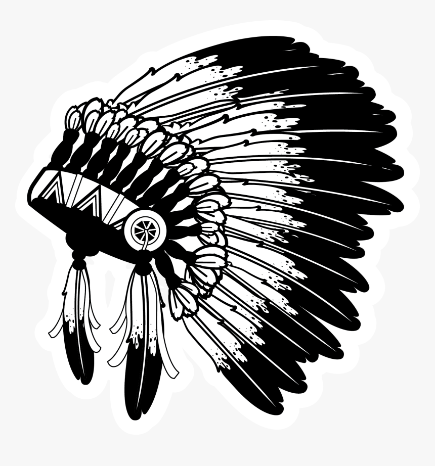 War Bonnet American Indian Wars Indigenous Peoples - Native American Headdress Png, Transparent Png, Free Download