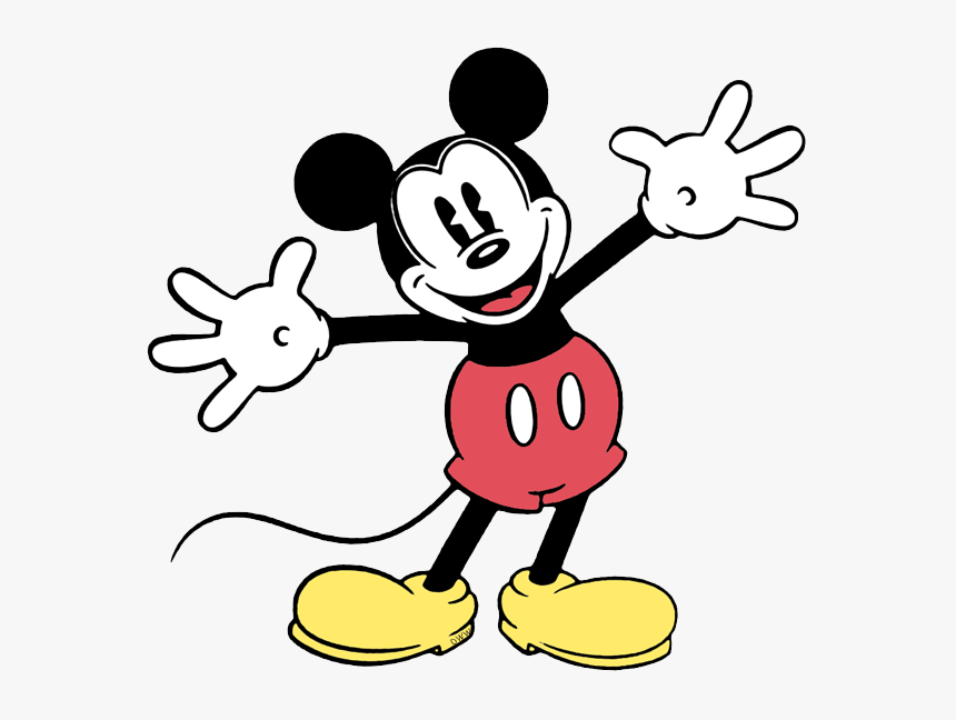 Classic Mickey Mouse Png, Transparent Png, Free Download