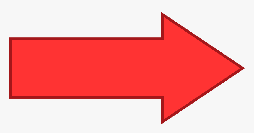 File Arrow Facing Right - Right Arrow Red Png, Transparent Png, Free Download