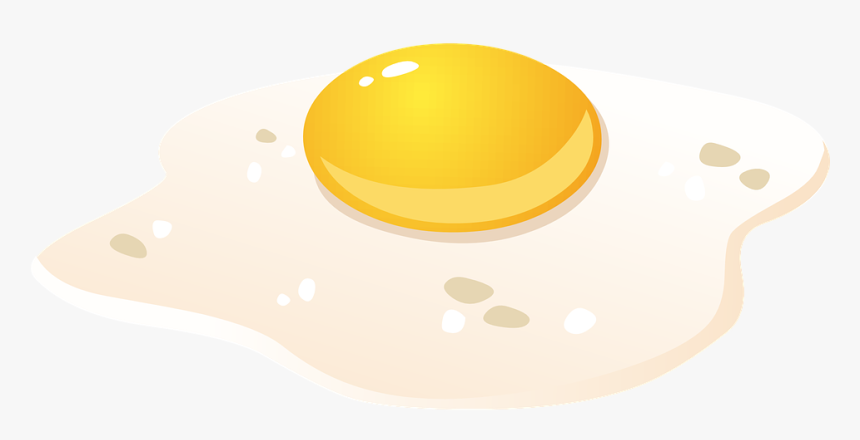 Ei, Frühstück, Dotter, Eiweiß, Braten - Fried Egg Vector Png, Transparent Png, Free Download