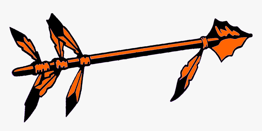 Black And Orange Cut - Orange Spear Logo, HD Png Download, Free Download