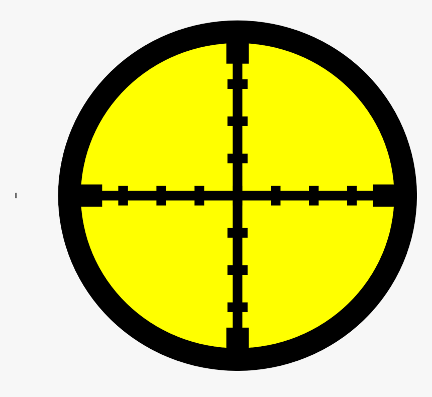 Transparent Sniper Target Png - Crosshairs Clipart, Png Download, Free Download