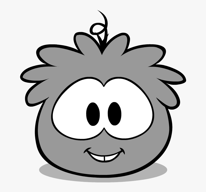 Puffle Hat Swingbattabattahat Grey Puffle - Orange Puffle Club Penguin, HD Png Download, Free Download