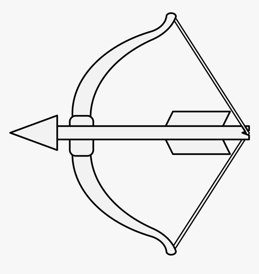 Clip Royalty Free Library Bow And Arrow Draw Image Traceable Bow And