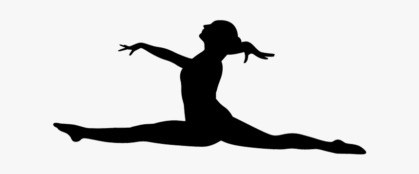 Artistic Gymnastics Silhouette Dance Sport - Gymnastics Png, Transparent Png, Free Download
