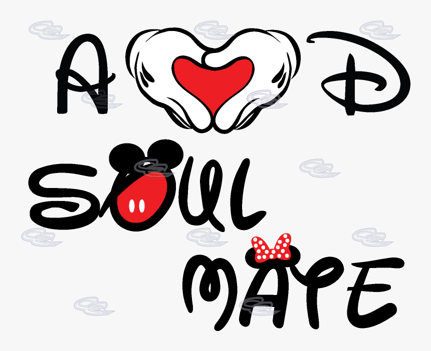Transparent Mickey Hand Png - Heart, Png Download, Free Download