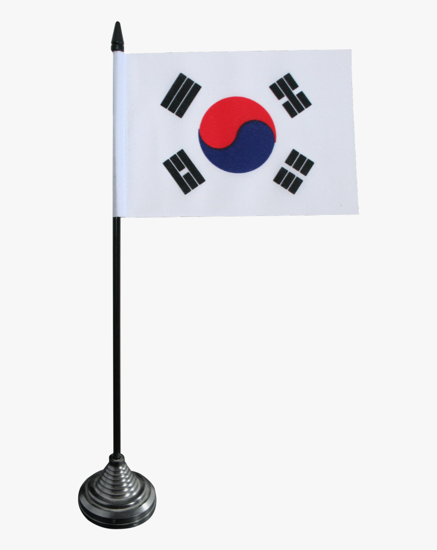 South Korea Table Flag - Ping Pong, HD Png Download, Free Download