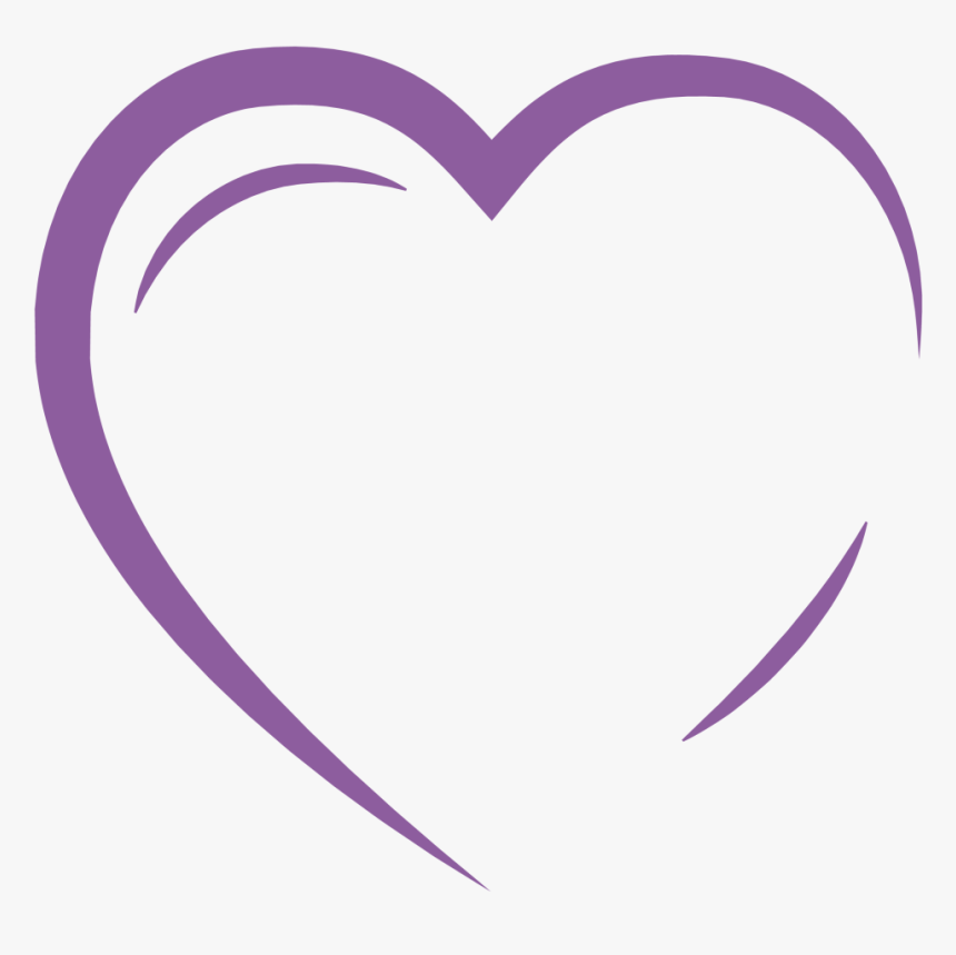 Clip Art Violet Purple Magenta Body - Heart, HD Png Download, Free Download