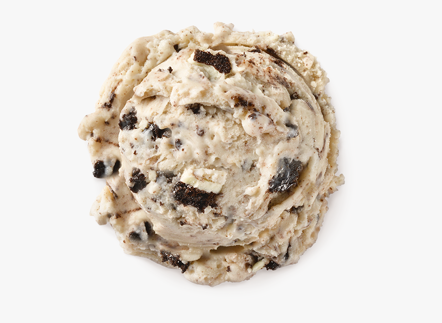 Homemade Brand Cookies N Cream Frozen Yogurt Scoop - Transparent Cookies And Cream Ice Cream, HD Png Download, Free Download