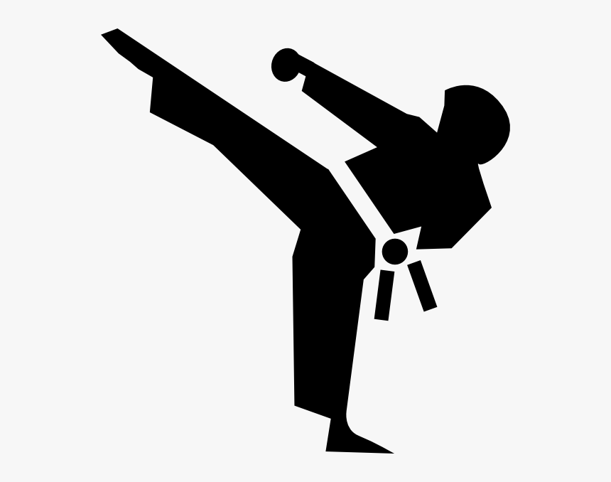 Karate Icon Svg Clip Arts Martial Arts Clipart Hd Png Download Kindpng