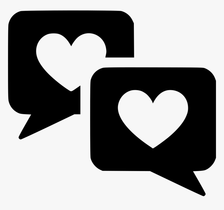 Couple Chat Message Relationship - Relationship Icon Png, Transparent Png, Free Download