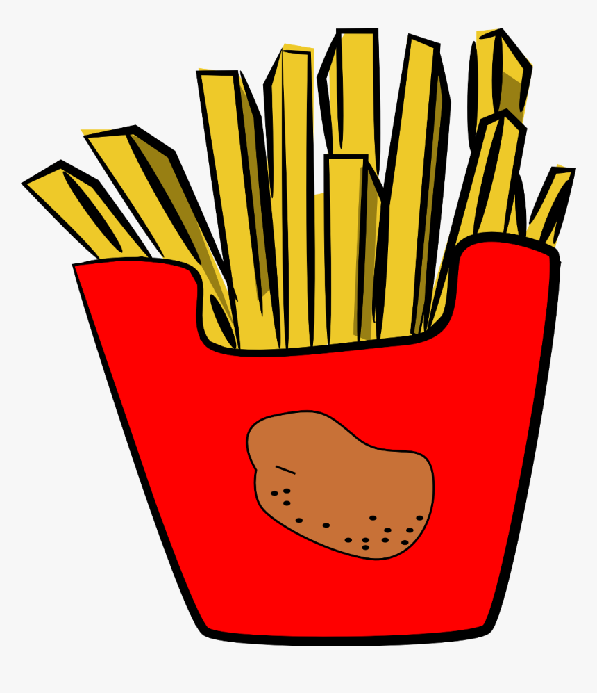 French Fries Food Clipart, HD Png Download, Free Download