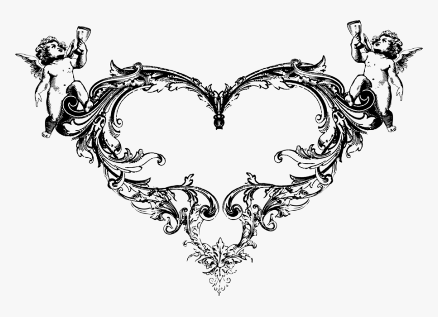 Ornate Heart, HD Png Download, Free Download
