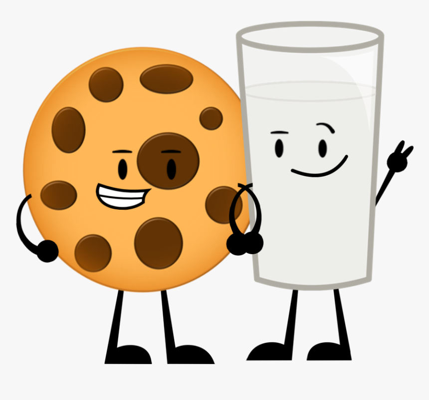 Cookie And Milk - Transparent Background Glass Clipart, HD Png Download, Free Download