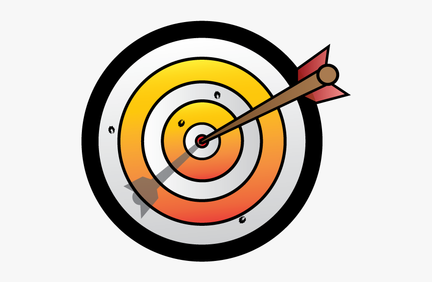 Arrow Target - Clipart Library - Target And Arrow Clip Art, HD Png Download, Free Download