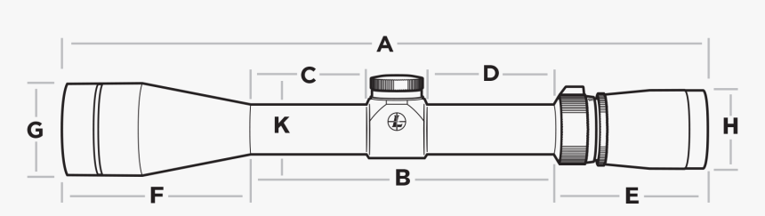 Leupold Vx1 3 9x40 Dimensions, HD Png Download, Free Download