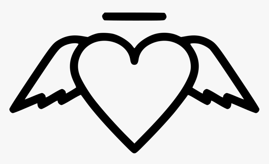 Angel Cupid Heart Day - Spirit Icon, HD Png Download, Free Download