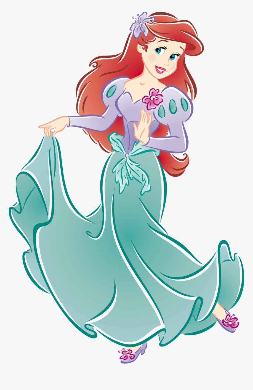 La Sirenita Princesa Ariel Cliparts Picture To Pin - Disney Princess Vector, HD Png Download, Free Download