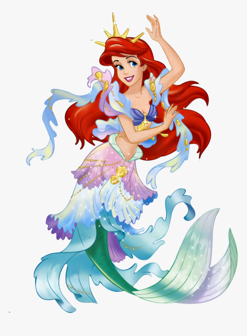 Ariel Little Mermaid Character, HD Png Download, Free Download