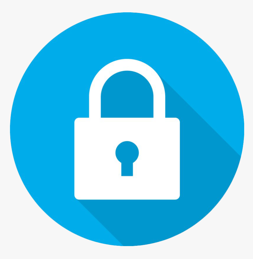 Cyber Security Icon Png - Lock Icon, Transparent Png - kindpng