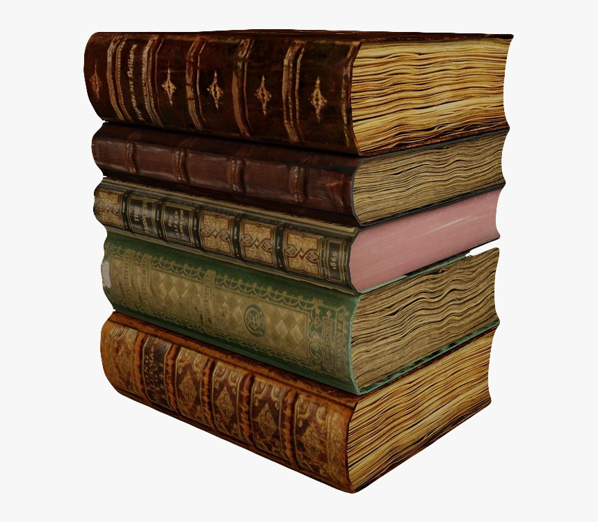 A Pile Of Old Pages - Vintage Old Books Png, Transparent Png, Free Download