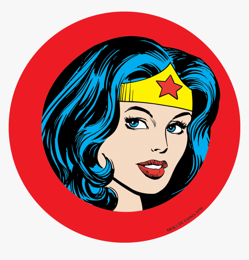 Clipart Do Ícone Mulher Maravilha - Wonder Woman Face, HD Png Download, Free Download