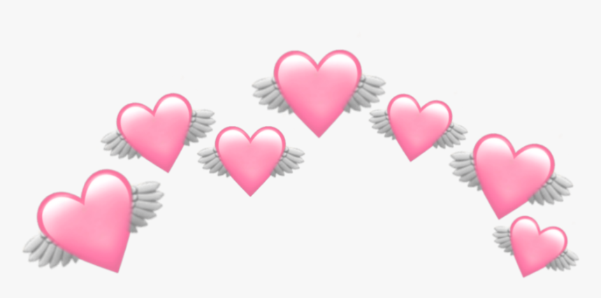 #angel #crown #wings #emoji #heart #tumblr #beautiful - Pom-pom, HD Png Download, Free Download