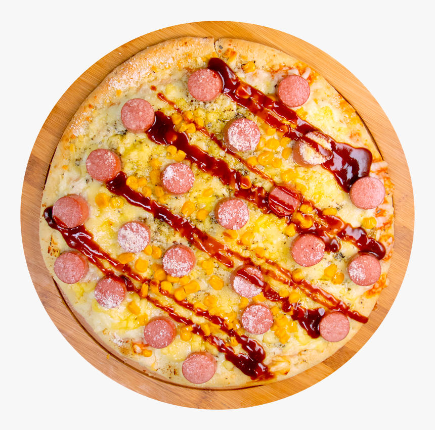 Pizza Bbq Salchicha Jumbo - Pepperoni, HD Png Download, Free Download