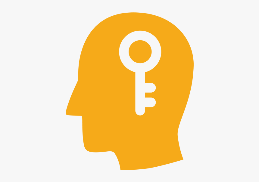 Icon Is A Head With A Key Inside The Head - R & D Png, Transparent Png, Free Download