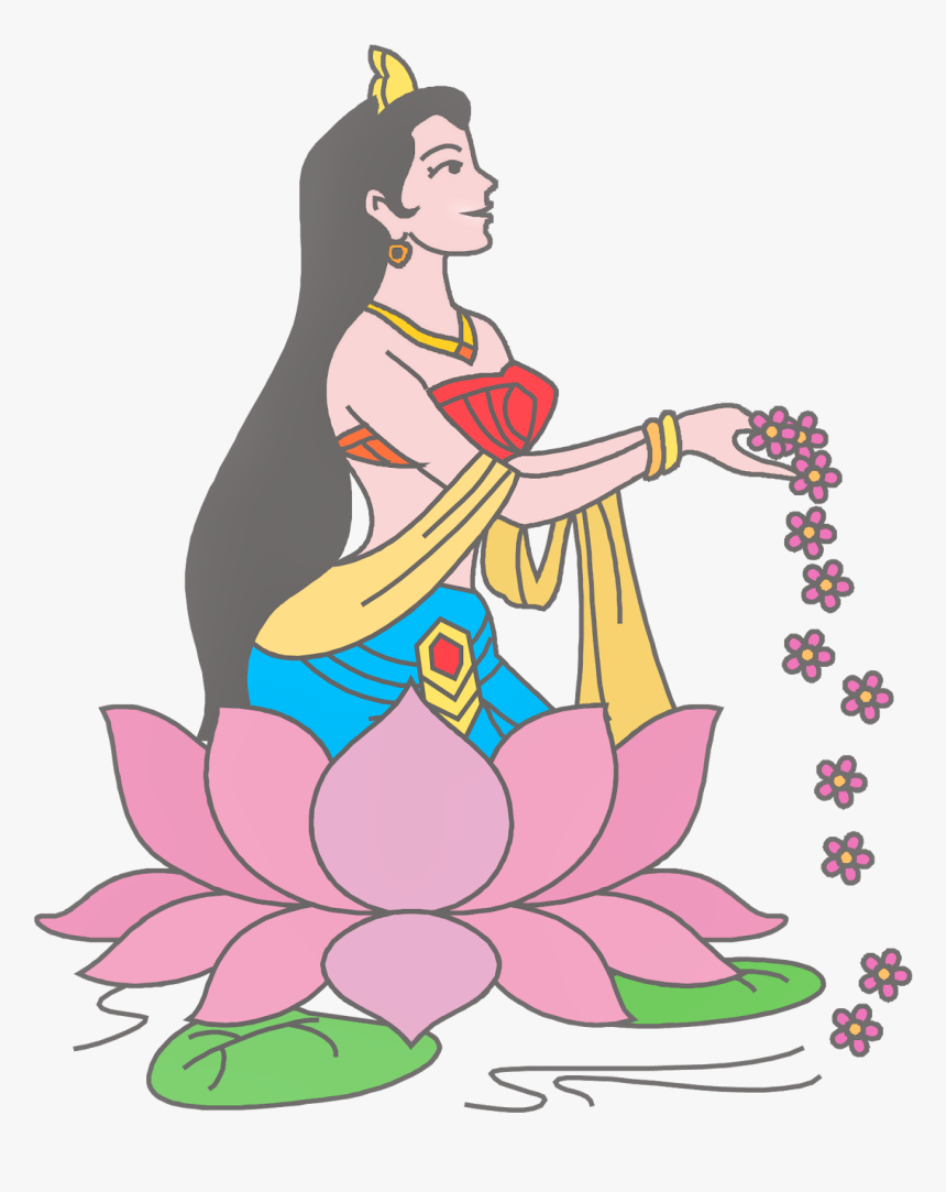 Transparent Namaste Png - Welcome Girl Clipart Png, Png Download, Free Download