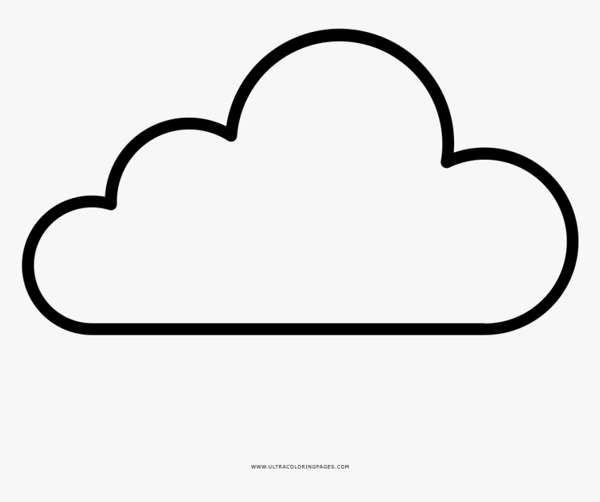 Transparent Dream Cloud Clipart - Nube Para Colorear Png, Png Download, Free Download