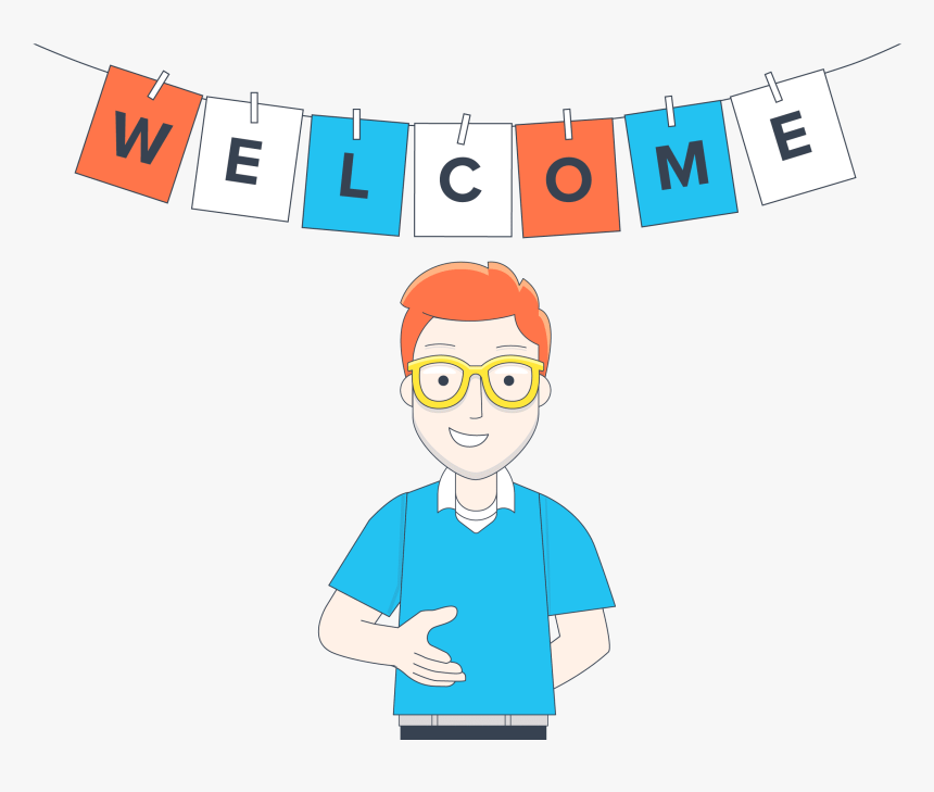 Transparent Welcome Clipart Png - Cartoon, Png Download - kindpng Transparent Welcome Clipart Png - Cartoon, Png Download - kindpng