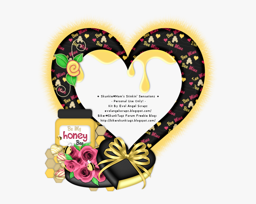 Evol Angel Scrapz Valentines Day Clusters - Illustration, HD Png Download, Free Download