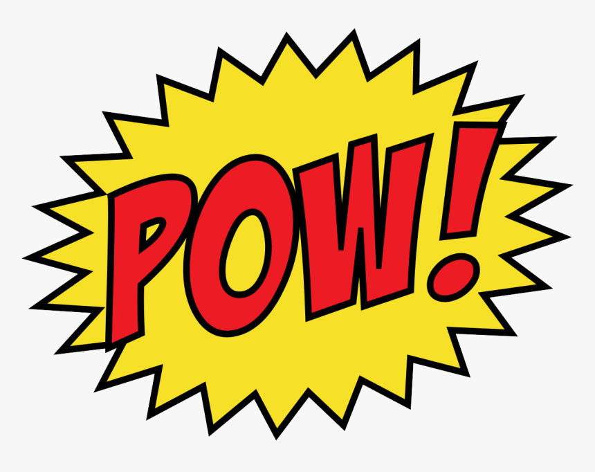 Pow Clipart, HD Png Download, Free Download