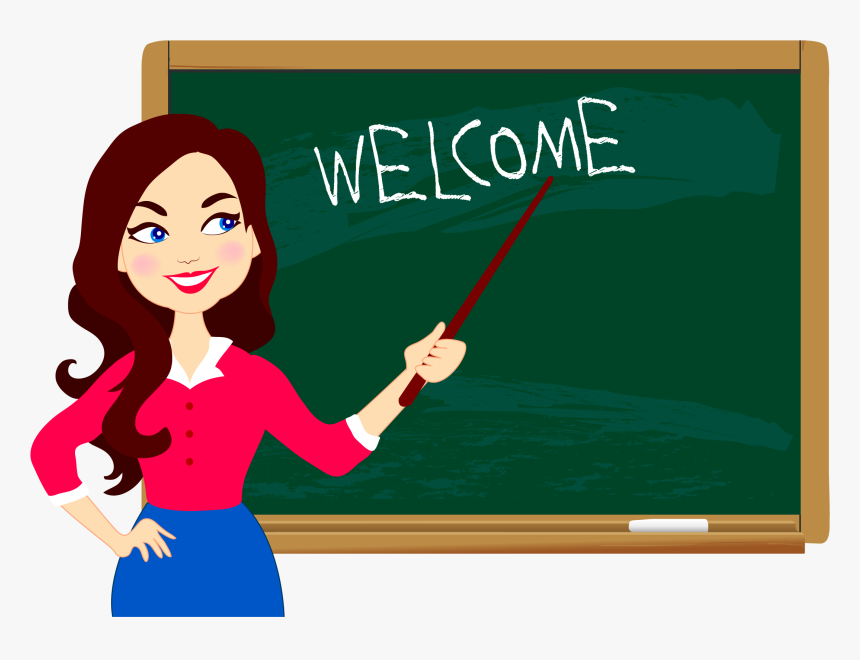 Student Education Welcome - Teacher Cartoon Images Hd, HD Png Download, Free Download