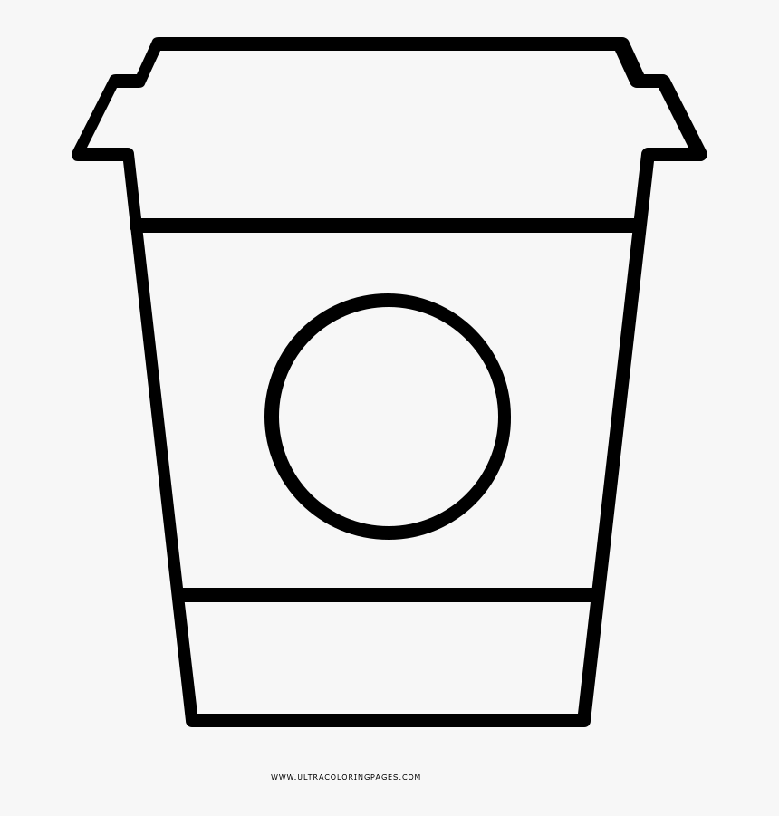 Transparent Starbucks Coffee Cup Png - Starbucks Cup Coloring Page, Png Download, Free Download