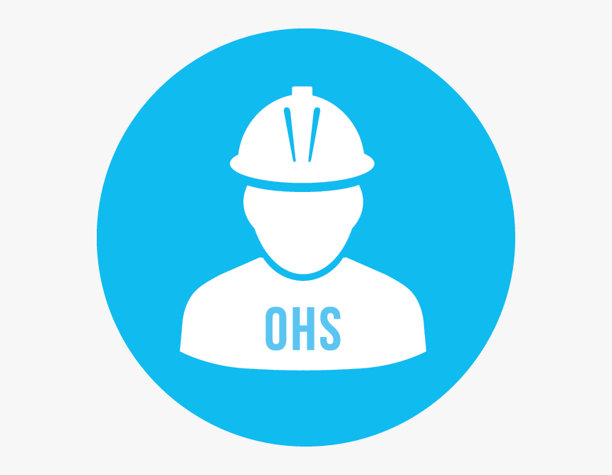 Construction Clipart Safety Officer - Occupational Health And Safety Icon, HD Png Download, Free Download