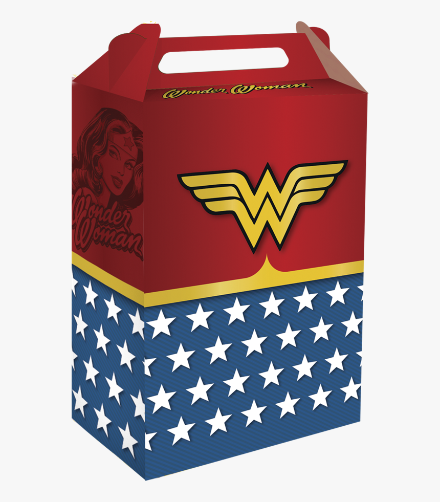 Caixa Surpresa Mulher Maravilha-08 Unidades - Wonder Woman, HD Png Download, Free Download
