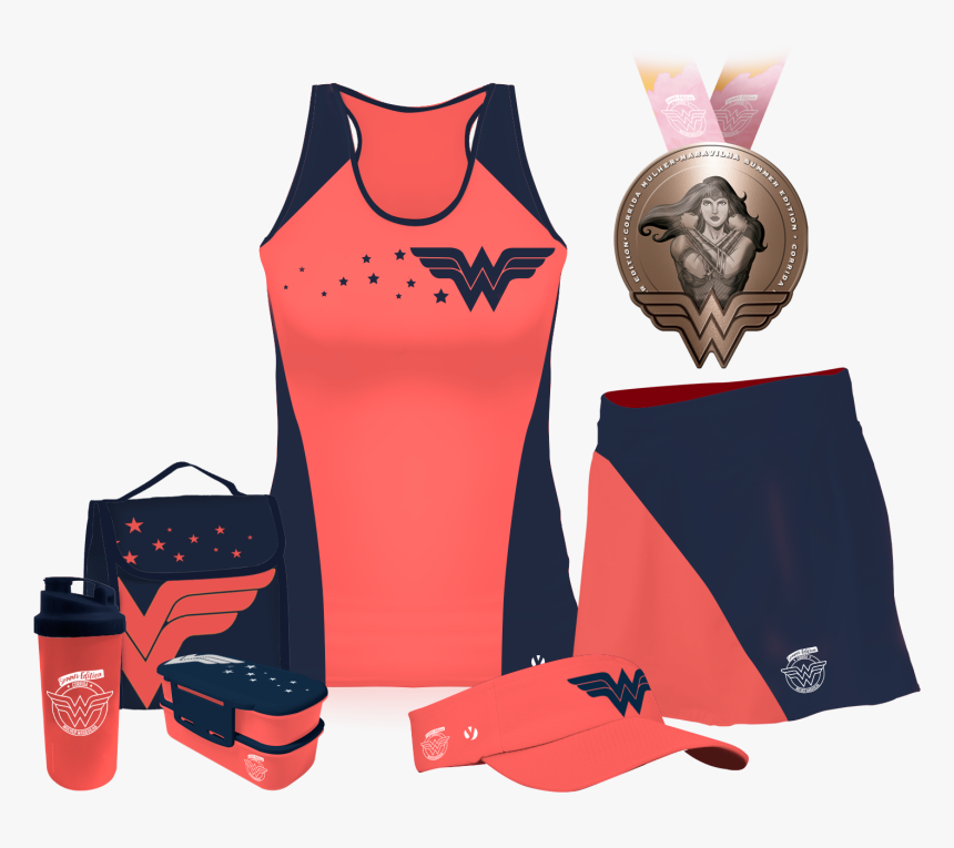 Corrida Mulher-maravilha Summer Edition - Wonder Woman, HD Png Download, Free Download