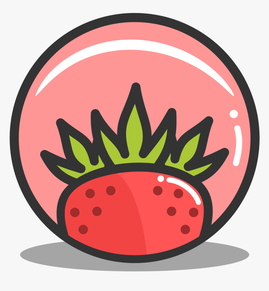 Button Strawberry Icon - Pbs Kids Go, HD Png Download, Free Download
